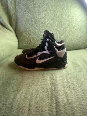 Nike Zoom Hyperfuse 2012 Black White Basketball Shoes